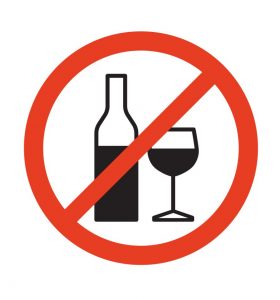 הימנעו משתיית אלכוהול